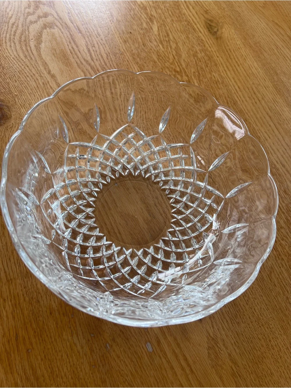 Vintage Royal Crystal Rock Opera pattern 9 inch round serving bowl made in Italy